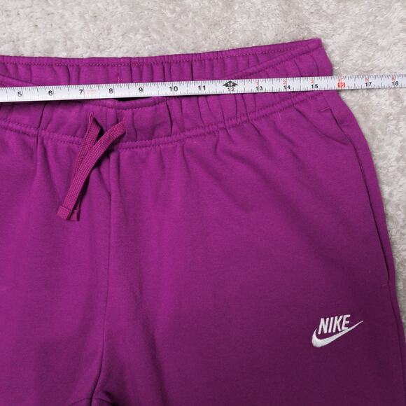 Nike Sportswear Club Fleece Fuchsia Sweatpants Midrise Jogger Womens Size M NWOT - Picture 4 of 11
